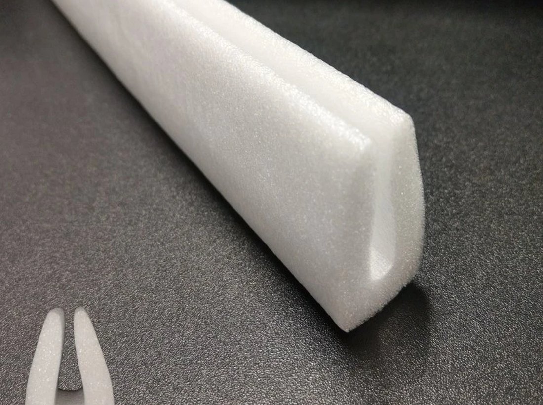 Foam and rigid-plastic edge and corner protectors