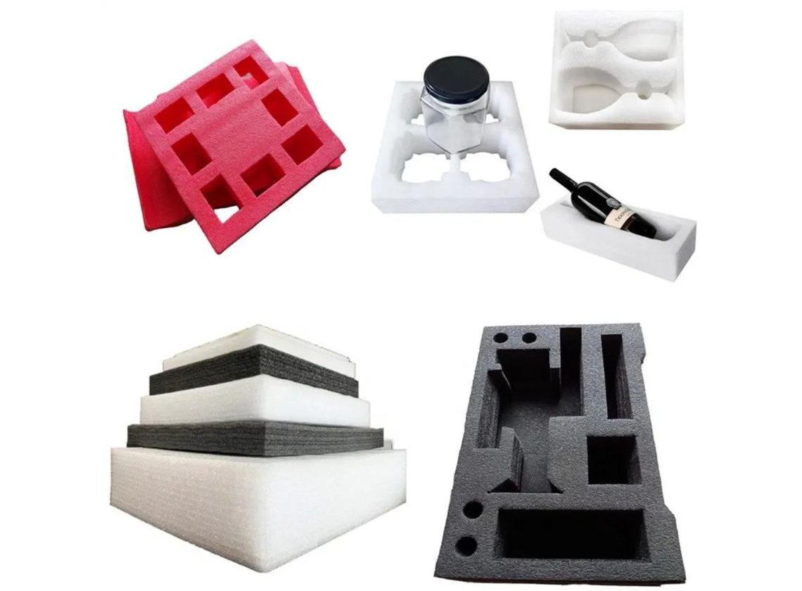 Molded EPS, PU and PE foam cavity inserts